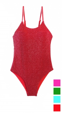 Girl's Sequin One-Piece Swimsuit