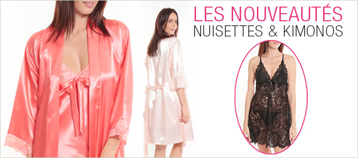 grossiste nuisettes et kimonos