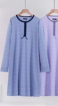 Plus size fleece nightgown from 48 to 56