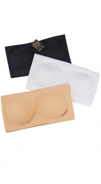 Large size bandeau bra with foam (from 3XL to 6XL) Large size bandeau bra with foam (from 3XL to 6XL)