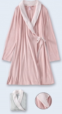 Women's bathrobe with ribbon belt pilou pilou