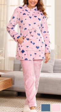 Printed pilou pilou pajamas