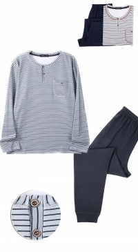 Mixed sailor style pajamas