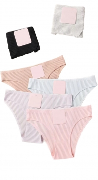 Pastel seamless thongs