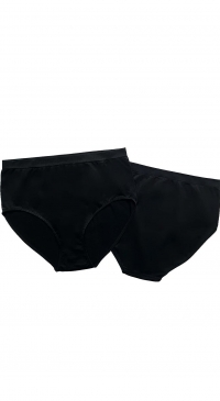 Large size microfiber panties black 3XL -4XL